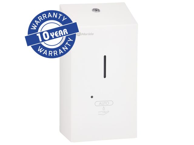 MERIDA STELLA WHITE LINE TOUCHLESS AUTOMATIC LIQUID SOAP DISPENSER